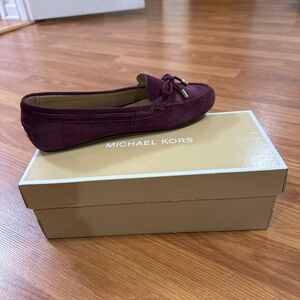 MICHAEL Michael Kors Purple Suede Loafers